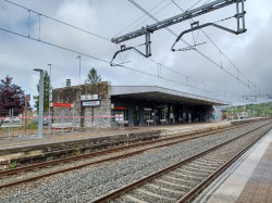 ADIF inicia las obras del nuevo paso inferior de la estaci&oacute;n de Tanos (Torrelavega)