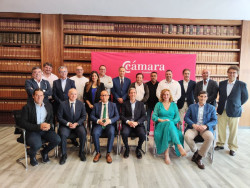 Carlos Augusto, reelegido presidente de C&aacute;mara Torrelavega con el apoyo un&aacute;nime del Pleno