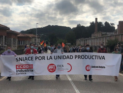  Comit&eacute; de Sniace pide a Torrelavega una moci&oacute;n de apoyo a la unidad productiva y se concentrar&aacute; los d&iacute;as 30 y 31