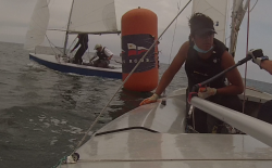 Doblete de la tripulaci&oacute;n del Pat&iacute;n en la tirada para la clase Snipe santanderina