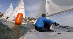 Doblete del Chiqui IV en una complicado tirada para la clase Snipe santanderina.