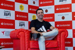 El "activo" Xavi Hern&aacute;ndez est&aacute; listo para reflotar al Bar&ccedil;a