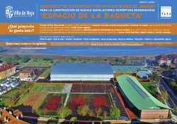 El alcalde de Noja dar&aacute; a conocer el pr&oacute;ximo lunes, 3 de abril, el proyecto elegido para desarrollar el futuro espacio La Raqueta del Centro de Ocio Playa Dorada