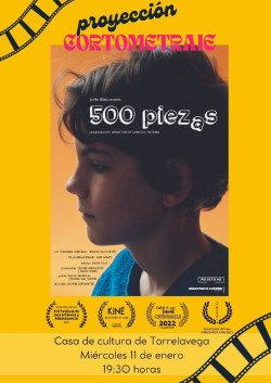 El corto `500 piezas` de Miguel San Mart&iacute;n se proyecta esta tarde en la Casa de Cultura de Torrelavega