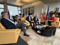 El Gobierno traslada su apoyo al sector al nuevo presidente de la Federaci&oacute;n de Cofrad&iacute;as de Pescadores