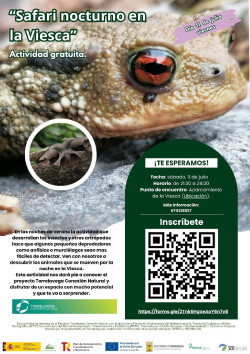 El parque de La Viesca en Torrelavega acoge este viernes un safari nocturno para ver anfibios o murci&eacute;lagos