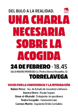 El secretario de Estado de Juventud participar&aacute; en una charla en Torrelavega sobre acogida de menores extranjeros