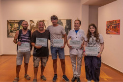 El sevillano Abraham Pinto gana el Concurso de Pintura R&aacute;pida de Torrelavega