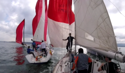 Eolo no acompa&ntilde;&oacute; al crucero santanderino en el trofeo Presidente de Cantabria, en el que en la jornada final volvieron los desfiles de barcos