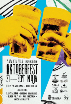 La alcaldesa de Noja Mireia Maza presenta    III Oktoberfest de cervezas artesanas de Cantabria que se celebrar&aacute; este s&aacute;bado