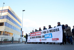 La huelga en Aspla cumple 11 d&iacute;as a la espera de la reuni&oacute;n de ma&ntilde;ana en el Orecla
