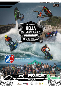 La playa de Ris acoge este fin de semana el espect&aacute;culo Noja Motosurf Series