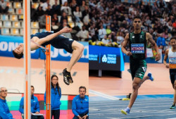 Los atletas c&aacute;ntabros Attaoui y Mart&iacute;nez se proclaman campeones de Espa&ntilde;a de 800 metros y altura