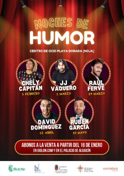 Los bonos para las `Noches humor en Noja` salen hoy a la venta