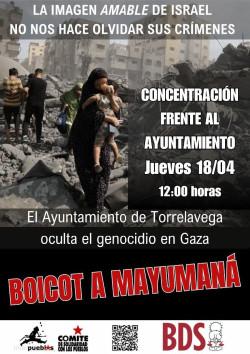 Los de "siempre" piden que se cancele el espect&aacute;culo de Mayuman&aacute; y la libertad y la democracia exige que act&uacute;en