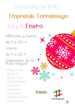 Los soportales de Torrelavega acoger&aacute;n un Mercadillo de Reyes con una docena de expositores