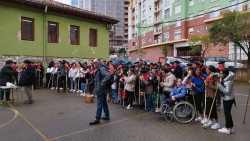 M&aacute;s de 400 escolares cantan este viernes en Torrelavega junto a la Ronda Marcera