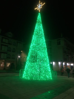 Noja se iluminar&aacute; de Navidad a partir del viernes