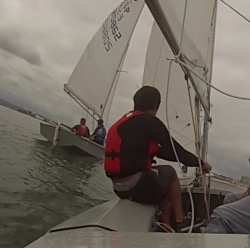 Regata de Snipe, por Jos&eacute; Francisco de Soto y de la Roza