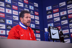 Simeone y las cr&iacute;ticas por la vuelta de Copa del Rey: "Seguimos en nuestro camino, nada nos altera"