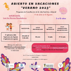 Torrelavega abre el plazo de inscripci&oacute;n del programa de conciliaci&oacute;n `Abierto en Vacaciones Verano`