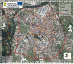 Torrelavega empieza el domingo a se&ntilde;alizar los carriles compartidos para bicicletas y veh&iacute;culos