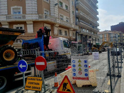 Torrelavega inicia la remodelaci&oacute;n del segundo tramo de la calle Juli&aacute;n Ceballos