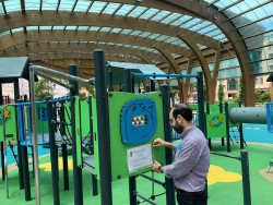 Torrelavega reabrir&aacute; el lunes otros diez parques infantiles