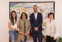 Torrelavega recibe al CEIP Men&eacute;ndez Pidal, galardonado en los Premios de Bienestar Emocional en el &Aacute;mbito Educativo
