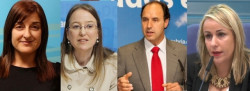 Un presidente y tres consejeras I y II..